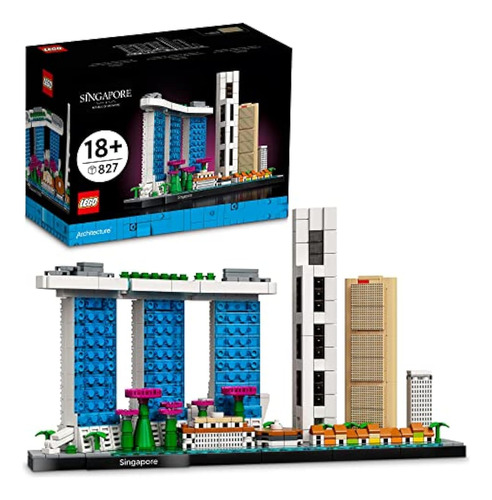 Lego Singapur Architecture 21057 (827 Piezas)