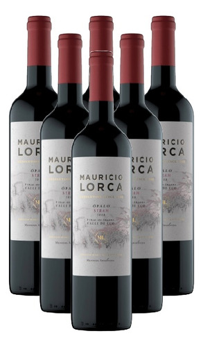 Vino Lorca Ópalo Syrah X 6 Uni.