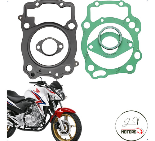 Kit Cilindro Dyamont Kmp Cb 300r Ano 2009 2010 2011 2012
