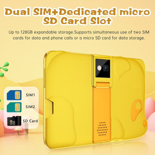 Q8c3 Tableta Inteligente Para Niños 8 + 128gb