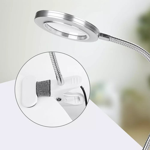 - Mesa De Escritorio 8 X Lupa De Belleza Salón De Uñas