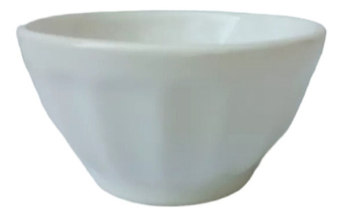 Compotera Bowl Porcelana Blanca 13cm