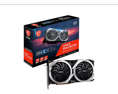 Placa De Video Amd Msi Rx 6700 Xt Mech 2x 12 Gb (Usado)