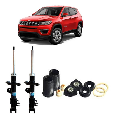 Kit Amortecedor Dianteiro Completo Jeep Compass 2016 A 2020