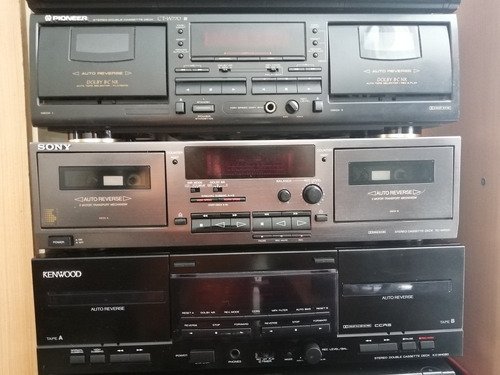 Pioneer Kenwood Sony Cassette Deck Digital Autoreverse