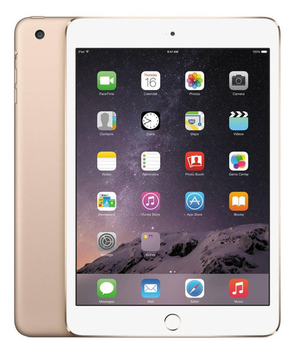 iPad Mini 3rd generation 2014 A1600 7.9" con red móvil 64GB gold 1GB de memoria RAM - Excelente (Reacondicionado)