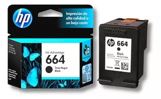 Tinta Hp F6v29al (664) Negro