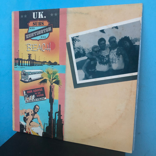 Uk Subs - Huntington Beach / Brasil / Lp Vinilo