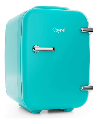 Mini Refrigerador Calentador Nevera 4l Portatil Azul Caynel