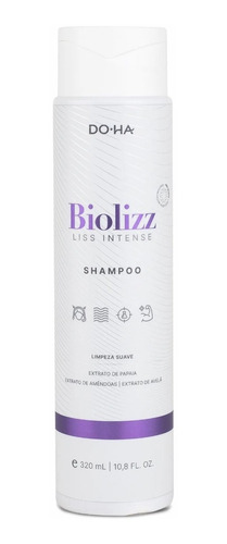 Shampoo Biolizz Liss Intenso Limpeza Suave Doha