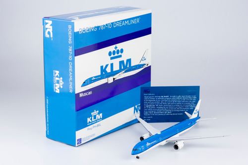 Avion Boeing 787 10 Klm Holanda Ph-bkl Ng Model 1:400 Metal