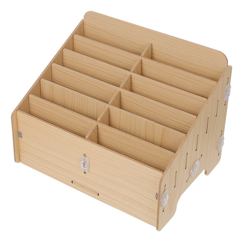 Caja De Almacenamiento Para Brochas De Maquillaje Vanity, Fu