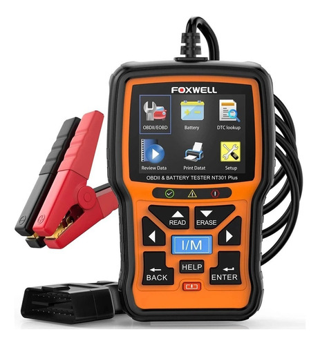 Escáner Obd2 Foxwell 2024 Para Batería De Coche, 12 V, Autom
