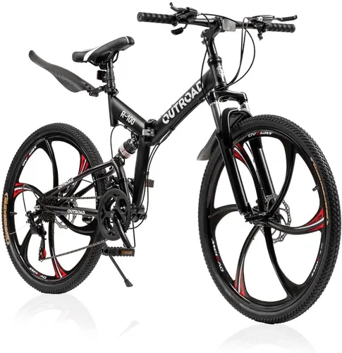 Bicicleta de online montaña negra
