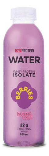 12 Chef Protein Water - Proteína Líquida Sabor Berries