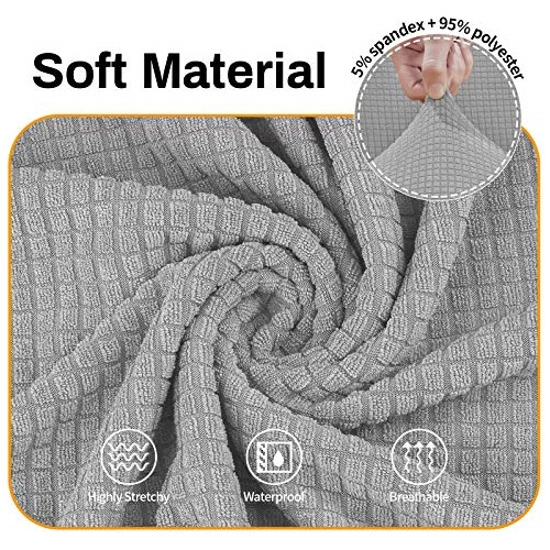 Fundas Para Sofás De 3 Cojines Impermeables Tela Jacquard
