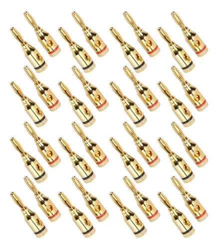 comprar Cable De Altavoz Tipo Banana, 32 Conectores De Aluminio Chap