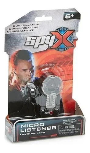 Juego De Espia Spy X Micro Listener Audifono Full