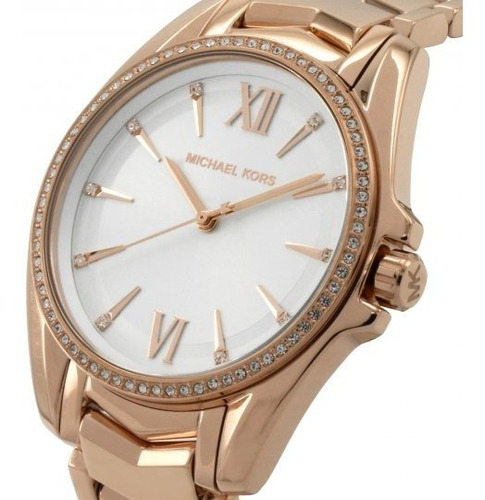 Reloj Mujer Michael Kors Whitney Mk6694 /jordy Color de la correa Rosa