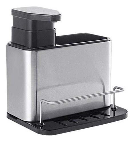 Dispensador De Jabón, Jabonera Con Soporte For Esponja,