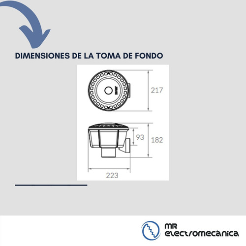 Imagen 7 de 10 de Kit Pileta Hormigón: Skimmer Grande Fluvial + Acces Vulcano
