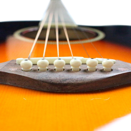 Guitarra Tagima Ws30 Steel Drop Sunburst Dsb Jumbo Walnut Series, orientación para la mano derecha