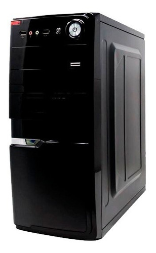 Case Linkworld Rippa Atx Tower Black 2 Sata 600w - 11ge-at10