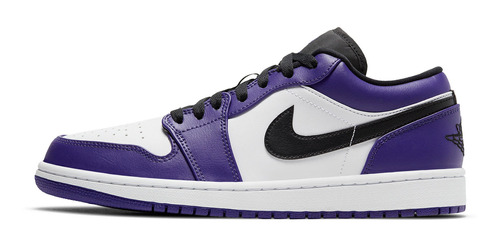 Zapatillas Jordan 1 Low Court Purple White 553558-500   