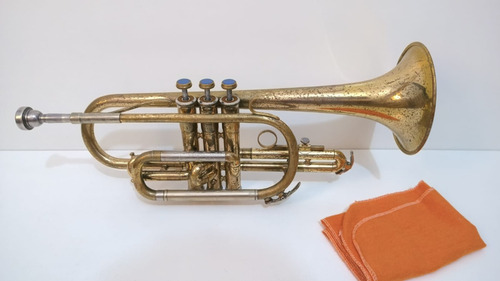 Trompete Cornet Sib Yamaha Ytr 231 Japão Original Completo 