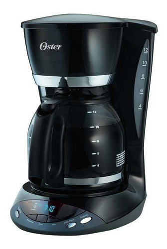 Cafetera Oster BVSTDCDWX20 automática negra de filtro 110V