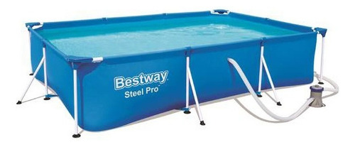 Bestway Alberca Estructural Rectangular Con Capacidad 2,3 L