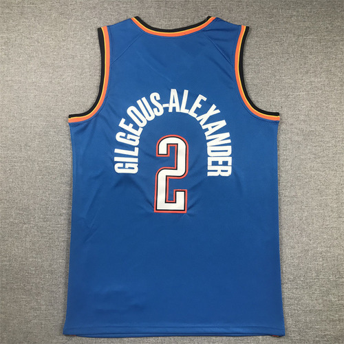 Jersey No.2 Shai Gilgeous-alexander Jersey