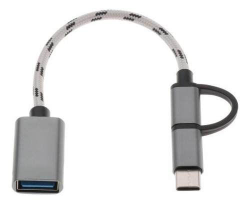 6 Adaptador De Cable De Datos Micro Usb Tipo C Usb-c De