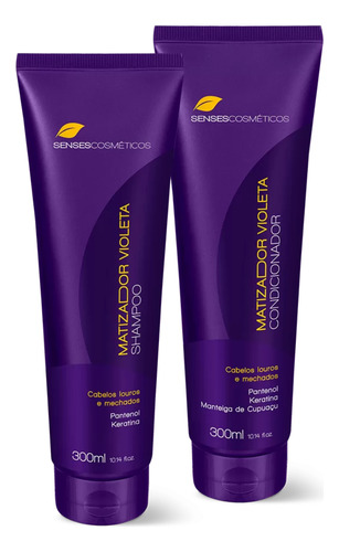 Kit Manutenção Violeta 300ml (shampoo + Cond) Matizador