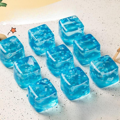 Cubos De Hielo Bola Sensorial Square, Novedad, Cubo De 4.5cm
