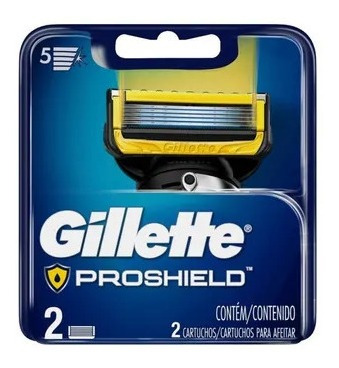 Gillette Fusion Proglide Repuesto X 2 Unid.