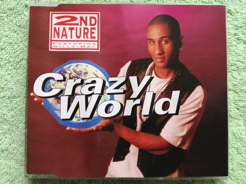 Eam Cd Maxi Single 2nd Nature & Gilly Mac Crazy World 1994 (Usado)