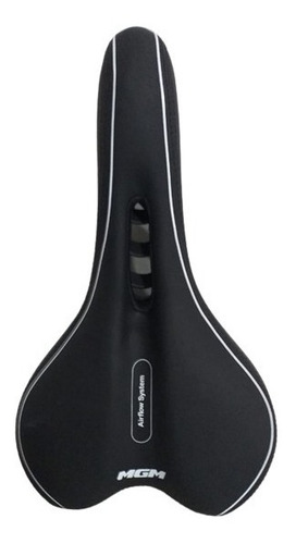 Imagen 5 de 10 de Asiento Para Bicicleta Mgm Ast-59 Antiprostatico=contino