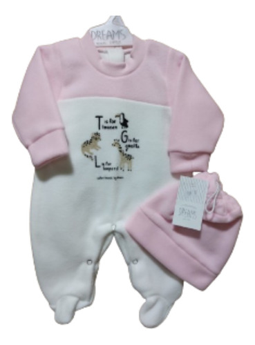 Enterito Bebe Micropolar Combinado Dreams Cod. 704