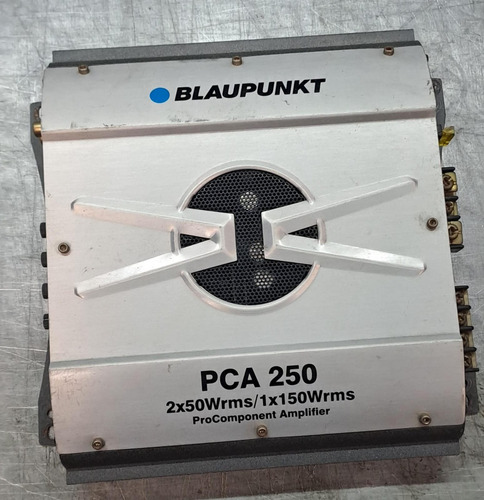 Potencia Auto Amplificador 2 Canalaes 150w Blaupunkt Usado Gris (Usado)