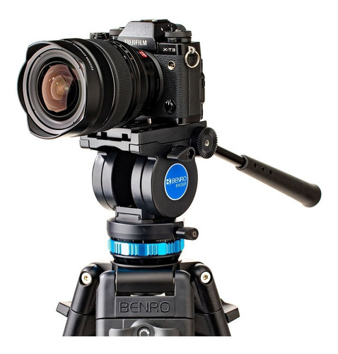 Imagem 10 de 10 de Tripé Benro Video Kh26p 5kg 1,84m Pan C/ Controle De Tensão