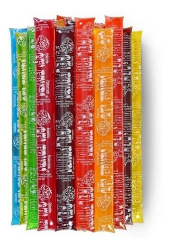Geladinho Sortido 100ml C/60un - Gelfruta - Gel Fruta