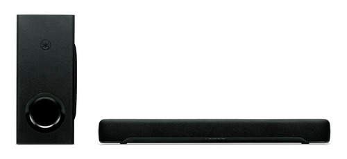 Barra de sonido Yamaha Soundbar SR-C30A negra 127V