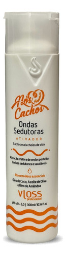 Creme De Pentear Vloss Cabe Cacheado Ativador De Cacho 300ml