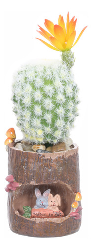 Regalo Artesanal De Resina Para Suculentas, Plantas, Tocones