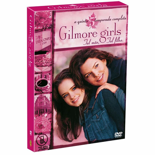 Box Gilmore Girls 5a Temporada 6 Discos Com Luva Lacrado