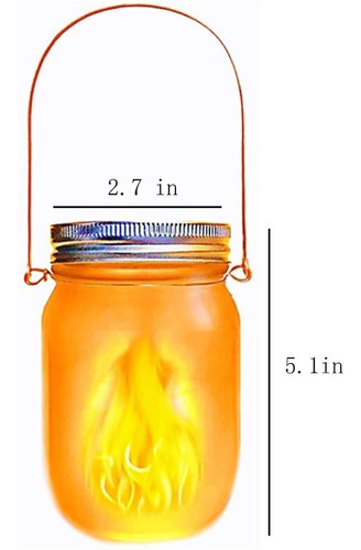 Lámparas Solares En Forma De Linterna Colgantes 8 Pack