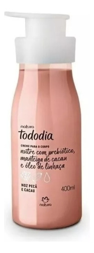 Creme Hidratante Corporal Noz Pecã E Cacau 400ml + Brinde