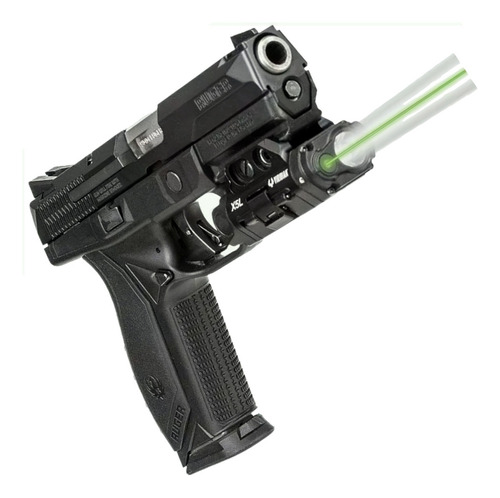 Mira Laser Pistola Riel Glock Profesional Viridian Riel 500l Color del láser Verde
