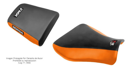 Funda Honda Cbr 600 Rr - 07/20 Total Grip Naranja Fmx Covers